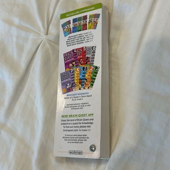 Brain Quest Q & A Cards Grade 3 for Ages 8-9 Deck 1 Educational Toys - Picture 2 of 5